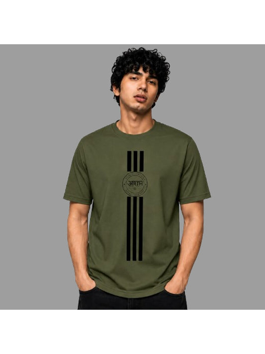 Trendy 04 Printed Round Neck Regular Pre customized Tshirt for Men