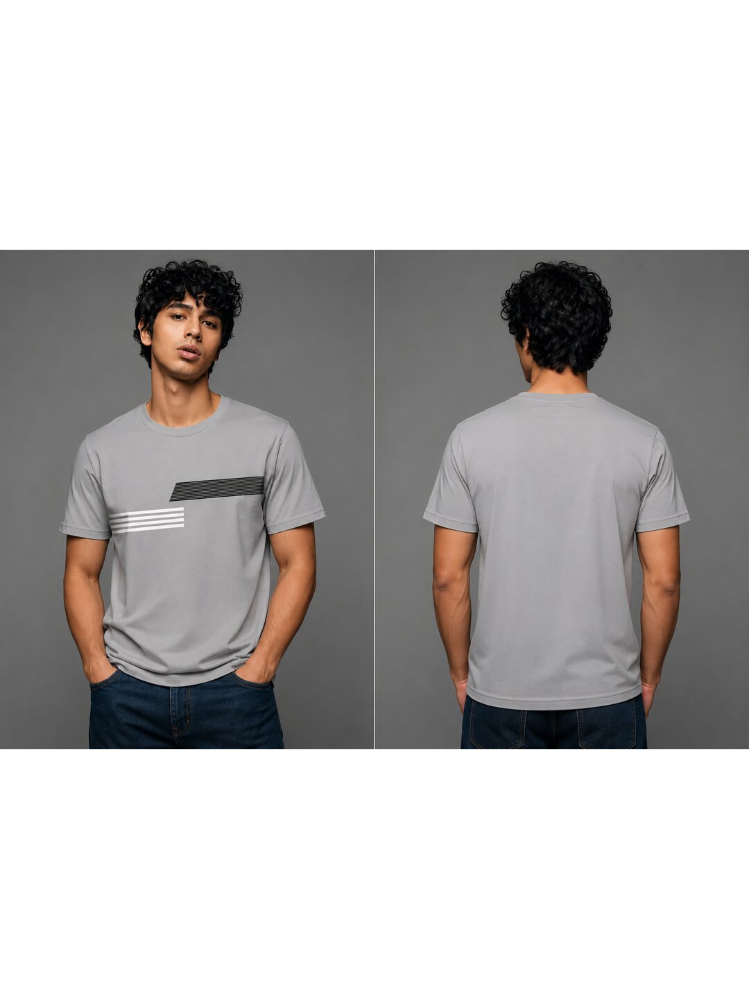 Trendy 12 Printed Round Neck Regular Pre customized Tshirt for Men
