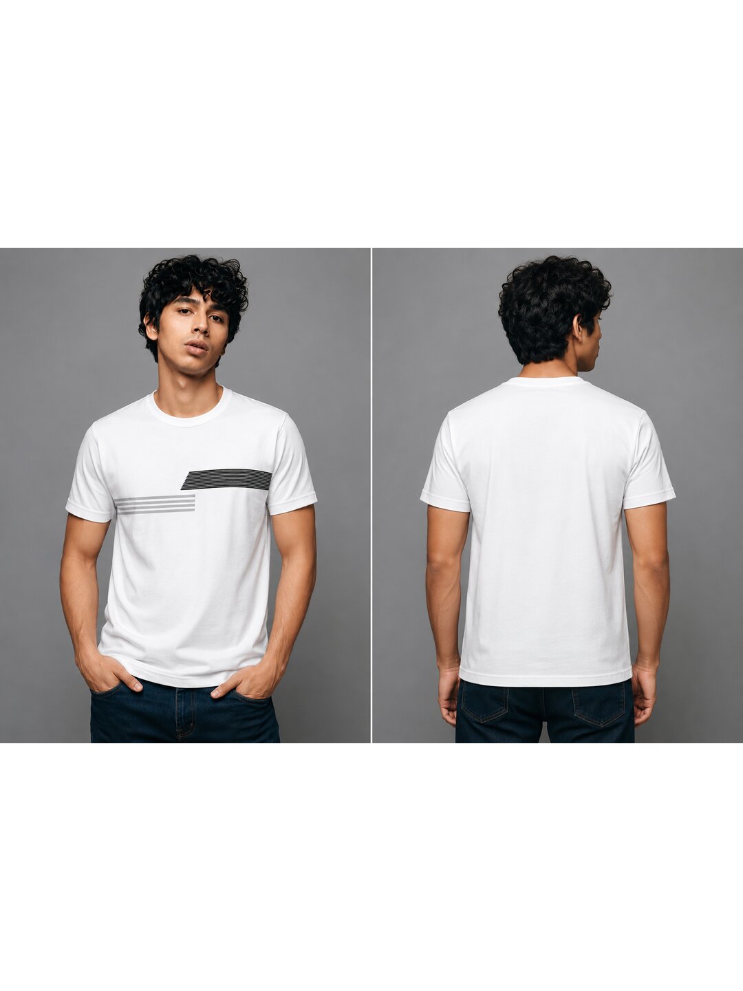 Trendy 12 Printed Round Neck Regular Pre customized Tshirt for Men