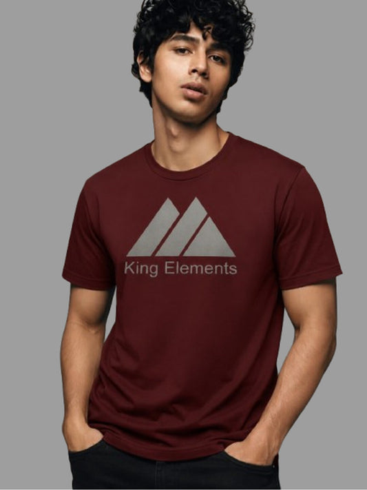 Trendy 16 Printed Round Neck Regular Pre customized Tshirt for Men