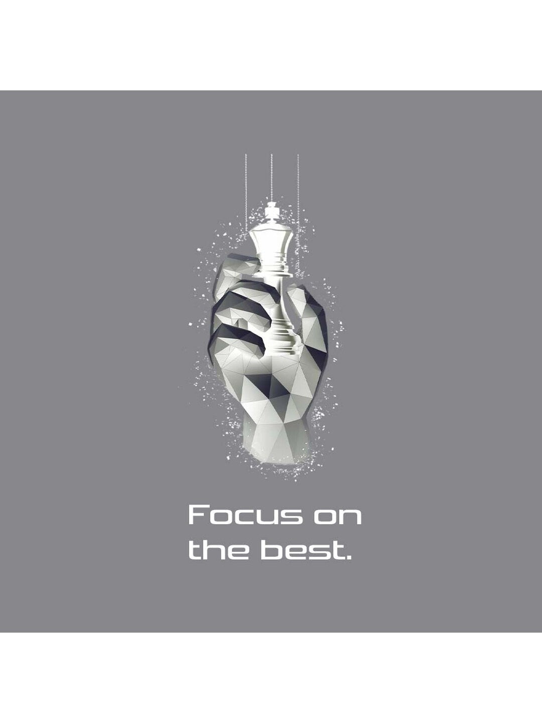 Chess Hand Printed Round Neck Regular Pre-customized Tshirt for Men