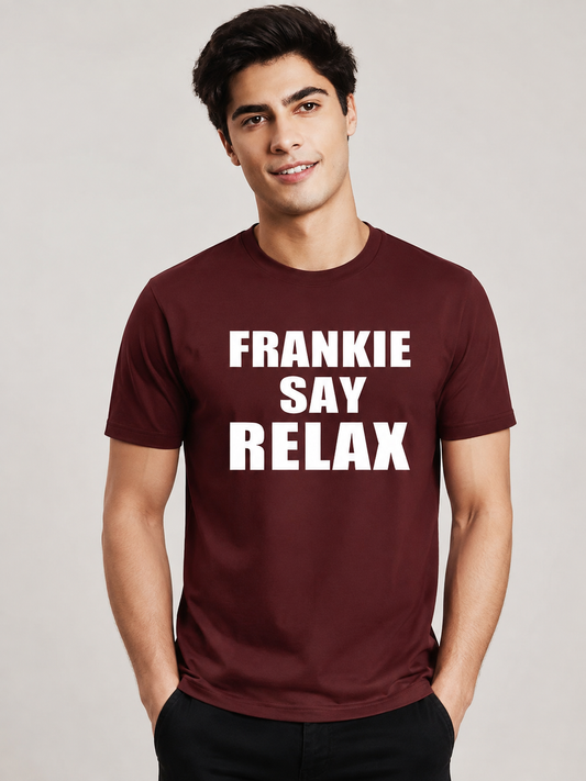 Frankie Printed Round Neck Regular Pre-customized Tshirt for Men