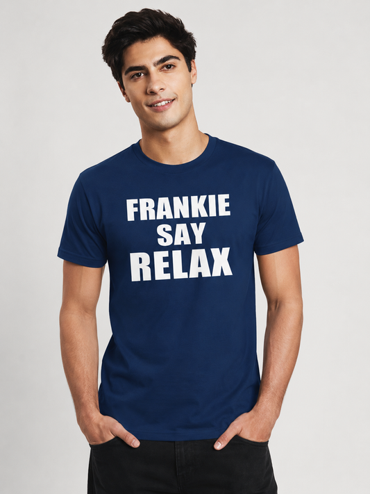 Frankie Printed Round Neck Regular Pre-customized Tshirt for Men