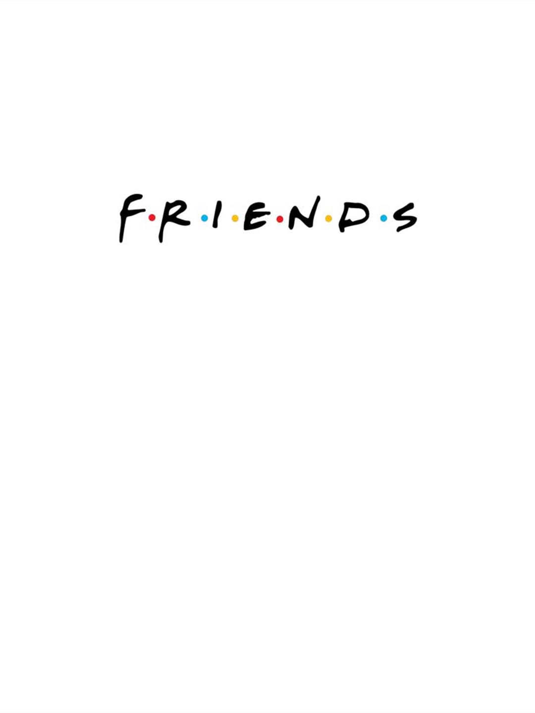 FriendsOG Printed Round Neck Regular Pre-customized Tshirt for Men