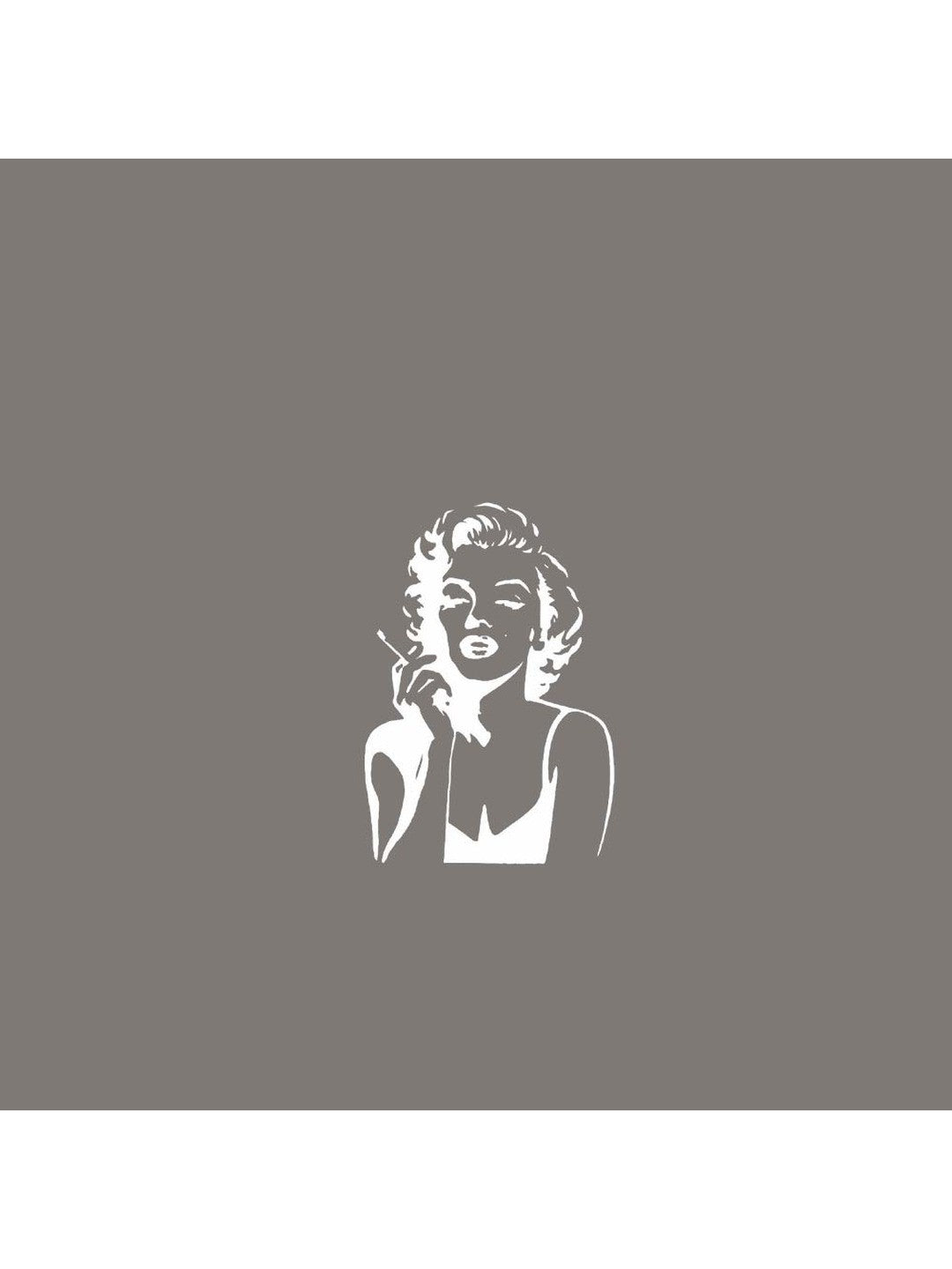 Marylin Monroe Printed Round Neck Crop Pre-customized Tshirt for Women