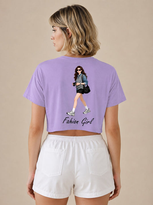 Anime-018-Printed-Round-Neck-Crop-Tshirt-for-Women