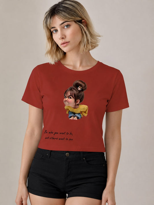 Anime-019-Printed-Round-Neck-Crop-Tshirt-for-Women