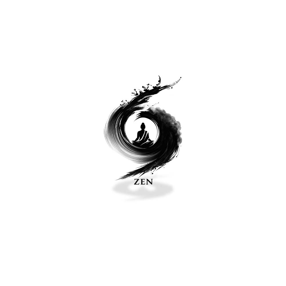 Zen Printed Round Neck Crop Pre-customized Tshirt for Women