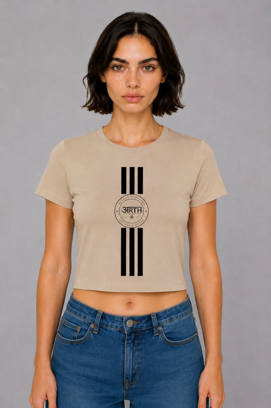 Trendy-004-Printed-Round-Neck-Crop-Tshirt-for-Women