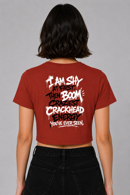 Word-Idioms-019-Printed-Round-Neck-Crop-Tshirt-for-Women