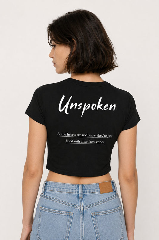 Word-Idioms-020-Printed-Round-Neck-Crop-Tshirt-for-Women