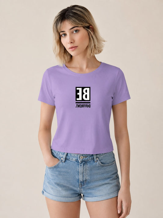 Word-Idioms-023-Printed-Round-Neck-Crop-Tshirt-for-Women