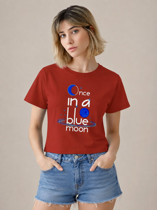 Word-Idioms-024-Printed-Round-Neck-Crop-Tshirt-for-Women