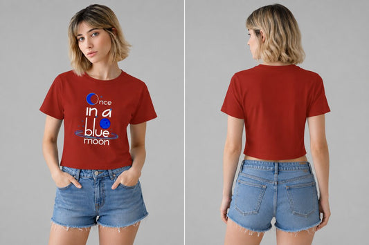 Word-Idioms-024-Printed-Round-Neck-Crop-Tshirt-for-Women