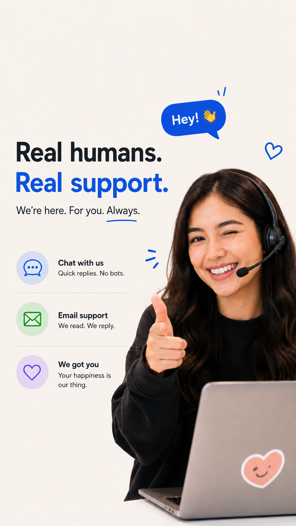 real_human_support